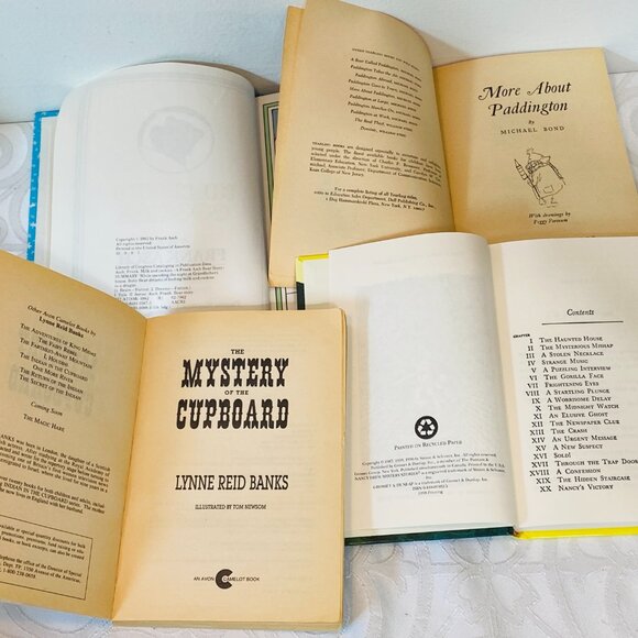 11 VNTG Children's Books Classics NancyDrew Seuss Paddington LGB Banks MORE VG/F - Picture 4 of 5